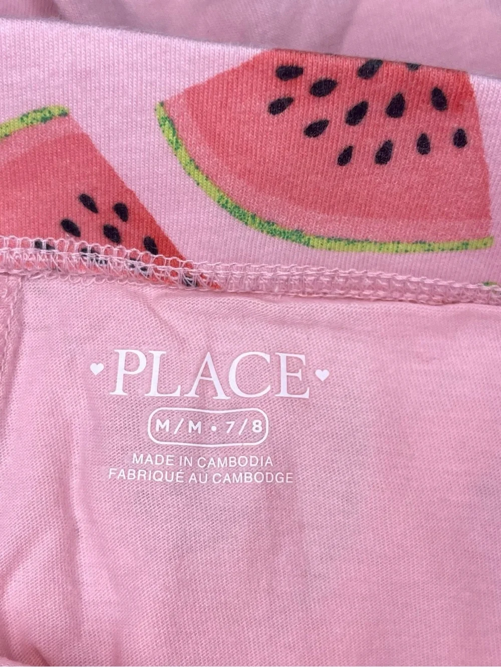 The Children’s Place Watermelon Themed Bundle - Shorts, Shirt & Skort